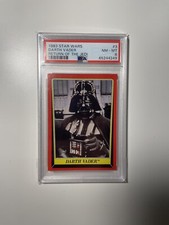 1983 Topps Star Wars Return of the Jedi #3 Darth Vader PSA 8 MINT