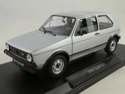 Norev Volkswagen Golf GTi silver 1976 1/18 188486 - Immagine 1 di 3