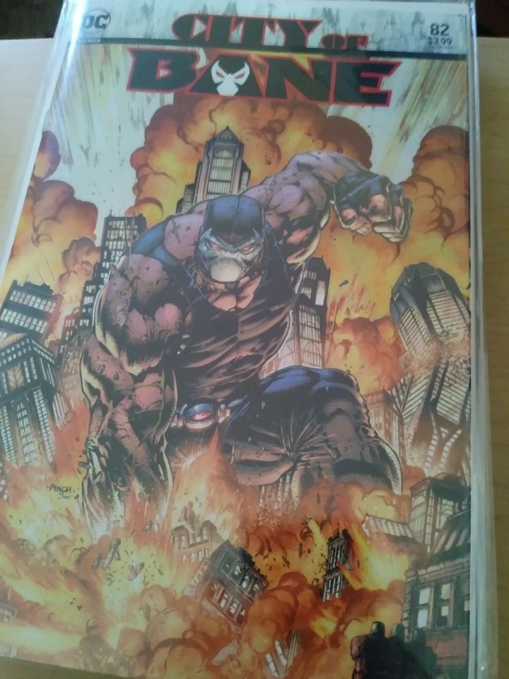 Batman #82 DC Comics 2020 City of Bane, Acetate Cover Catwoman  - Image 1 of 1