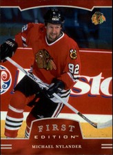 2002-03 BAP First Edition Chicago Blackhawks Hockey Card #273 Michael Nylander
