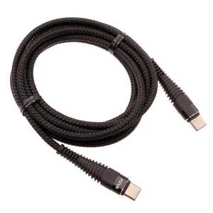 Type-C to USB-C 6ft PD Cable Charger Cord Power Wire Sync Braided for Tablets - Picture 1 of 8
