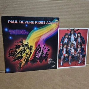 Paul Revere & The Raiders Ride Again Vinyl Autographed by Entire Band with Photo - Picture 1 of 6