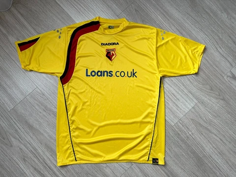WATFORD FOOTBALL SHIRT 2005-2006 ORIGINAL JERSEY SIZE L Cover