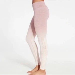 CALIA by Carrie Underwood Pink Rosa Ombre Seamless 7/8 Leggings Women’s Small - Picture 1 of 7
