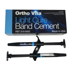 ORTHO VITA KIT Blue band CEMENT 2 sgy x5 gm LIGHT CURE compomer cements 310-0002 - Picture 1 of 1