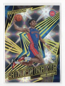 2023/24 PANINI REVOLUTION AUSAR THOMPSON SHOCK WAVE GALACTIC RC SSP - Picture 1 of 1