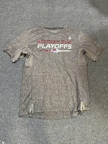 2022-23 Colorado Avalanche Team Issued Fanatics Playoff Shirt S, M, L, XL & XXL Cover