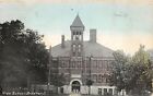 G99/ Bradner Ohio Postcard 1909 High School Building