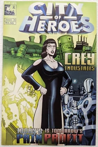 City of Heroes #8; Blue King Studios JAN 2004; Brandon McKinney; Rick Dakan - Picture 1 of 9
