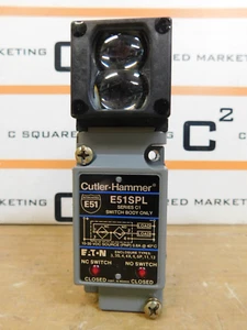 Cutler Hammer E51SPL Series C1 Switch body with E51DC1 operating head used CSQ - Picture 1 of 5