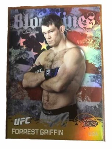 Topps Serie 4 2010 refractor Bloodlines Forrest Griffin - Imagen 1 de 2
