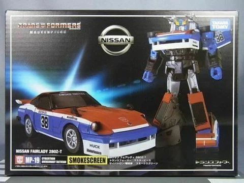 TRANSFORMERS MASTERPIECE MP-19 SMOKESCREEN ACTION FIGURE FAIRLADY 280Z-Y Cover