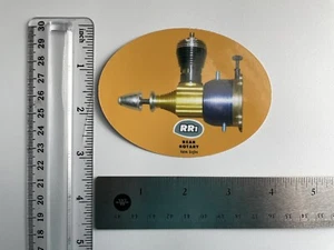 COX THIMBLE DROME RR1 Glossy 4” Sticker 049 MODEL AIRPLANE ENGINE Reproduction - Picture 1 of 1