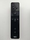Nintendo Authentic Wii Mote Remote Black Controller Official Tested RVL-003