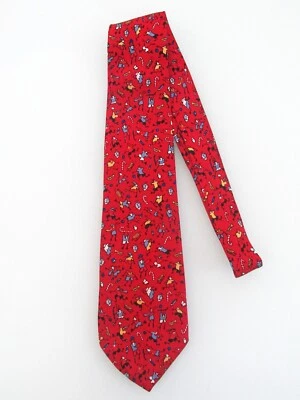 Madison Square Garden Men's Christmas Silk Tie Foto 1 de 4