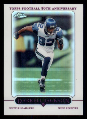 2005 Topps Chrome Refractors #129 Darrell Jackson - Image 1 of 2