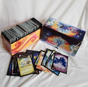 My Little Pony Trading Card Game Foil And Boosted Bulk Lot 2014-2015 - Picture 1 of 4