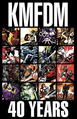 ART DECOR' Poster KMFDM 40th Anniversary Fall 2024 US Tour Poster, gift for fans