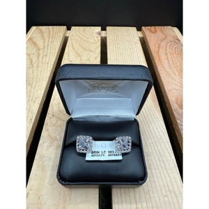 Princess-Cut Moissanite Stud Earrings - Picture 1 of 8