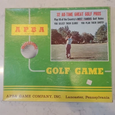 APBA Professional Golf Game PGA Greatest Holes & All Time Great Players 32ATG - Image 1 of 4