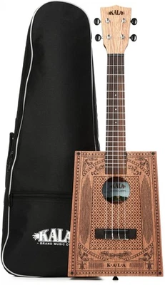 Kala Cigar Box Concert Ukulele - Victorian - Image 1 of 4
