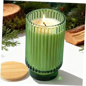Balsam Zeder Duftkerze für Zuhause, Winter Weihnachten Soja Balsam & Zeder - Bild 1 von 8