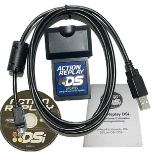 Action Replay DSi Pokemon Cheats Nintendo DSLite DSi +Kabel +Anleitung +Software - Bild 1 von 16