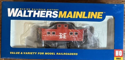 New Haven #655 Train Cupola Caboose HO Scale New New in Box - Walthers Mainline - Image 1 of 4