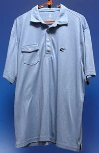 Fairway & Greene Men’s Golf Shirt Polo Blue W/ Pocket And Logo XL - Imagen 1 de 4