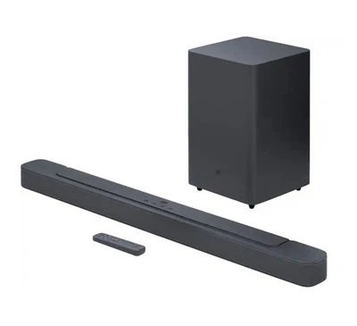 JBL - 2.1 Channel Soundbar with Wireless Subwoofer - Black  "READ" - Image 1 of 4