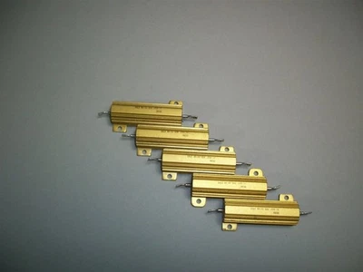 DALE VISHAY LOT of 5 Dale RH-50 Resistor .05 OHM 50 Watt 8838 - NEW - RH050R5000FC02