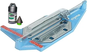 SIGMA 7F 14” Pull Tile Cutter + Diamond Chamfer Bit by Prence SHIPS FROM USA - Picture 1 of 15