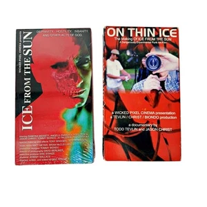 Ice From The Sun (SEALED) & On Thin Ice VHS Lot RARE HTF Horror SOV Wicked City - Bild 1 von 5