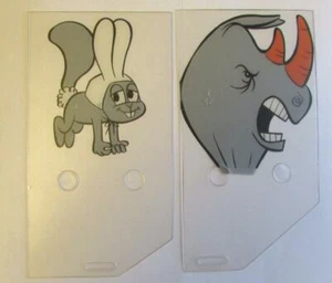Data East Rocky & Bullwinkle Flipper 2 Stück Spielfeld Kunststoff gebraucht. Kostenloser Versand - Bild 1 von 1