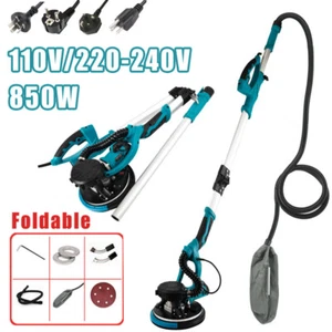 850W Sander Polishing Drywall Machine Electric Foldable Wall Sanding LED Light - Picture 1 of 19
