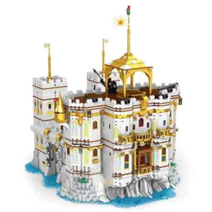 4168PCS Royal Bay Castle Building Blocks Diy Medieval Vintage City Scape ricks - Picture 1 of 7