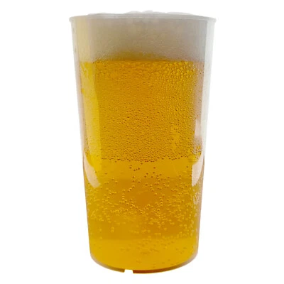 GASTRO-BEDARF-GUTHEIL Sehr Stabile Cocktailbecher aus Kunststoff 400ml 0,4l Trinkbecher Plastikbecher