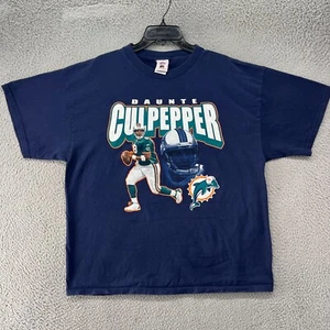 Vintage Miami Dolphins Shirt Mens Extra Large Daunte Culpepper NFL Football * - Picture 1 of 10