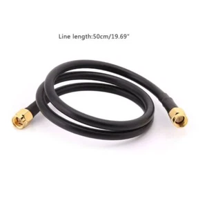 SMA Male To SMA Male RG58 Pigtail Cable 50cm Low-loss Cables - Zdjęcie 1 z 7