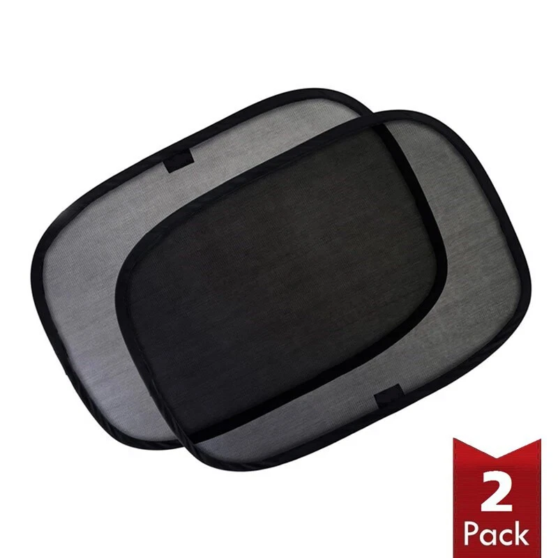 2件装磁性汽车遮阳防紫外线汽车窗帘车窗遮阳新品 — 第 1/4 张图片