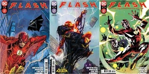 THE FLASH FASTEST MAN ALIVE 1 2 3 DC Comics Set Movie Tie-In 1st Appearance Nora - Picture 1 of 4