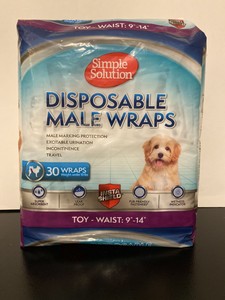 out disposable male dog diapers