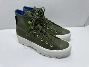 Converse Chuck Taylor All Star Lugged Gore-Tex Sneaker Women’s Size 7 Green Moss - Picture 1 of 17
