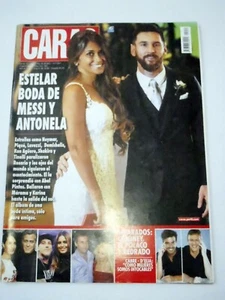 2017 LIONEL MESSI - ANTONELA ROCCUZZO WEDDING - TINI STOESSEL - CARAS MAGAZINE - Picture 1 of 13