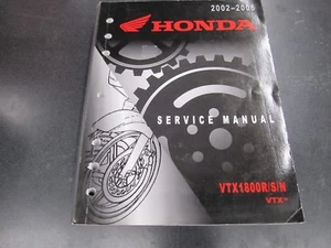 2002-2006 Honda VTX1800 R/S/N  Service Shop Manual Repair Book #61MCV04 - Picture 1 of 5