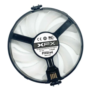 LED Fan For XFX Amd Radon R7 370 RX470 480 570 580 FDC10H12S9-C 4-Pin 12V 90mm - Bild 1 von 4
