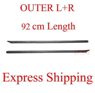 Cinturón de sellado de goma para ventana climática de puerta exterior para camioneta Nissan D21 carrocería rígida 86-97 Foto 1 de 4