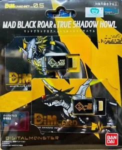 Digimon Vital Bracelet Digital Monster DIM card Mad Black Roar True Shadow Howl - Picture 1 of 1