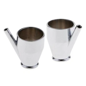 2Pc Air Brush Color Cup 5ml for Most Siphon Feed Airbrush Paint Spray Gun Models - Picture 1 of 12