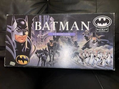 Batman Returns Vintage 3D Board Game, Very Rare - Image 1 of 3